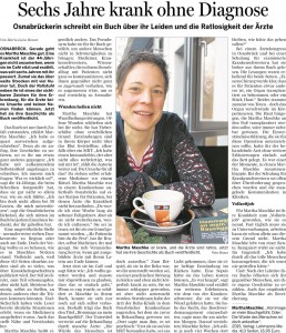 Zeitungsartikel über Hommage an mein Bauchgefühl